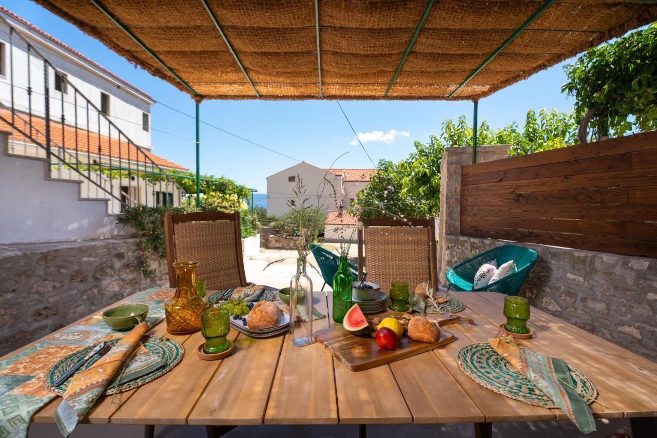 Nona VI - Boutique Stone House Villa Bol Buitenkant foto