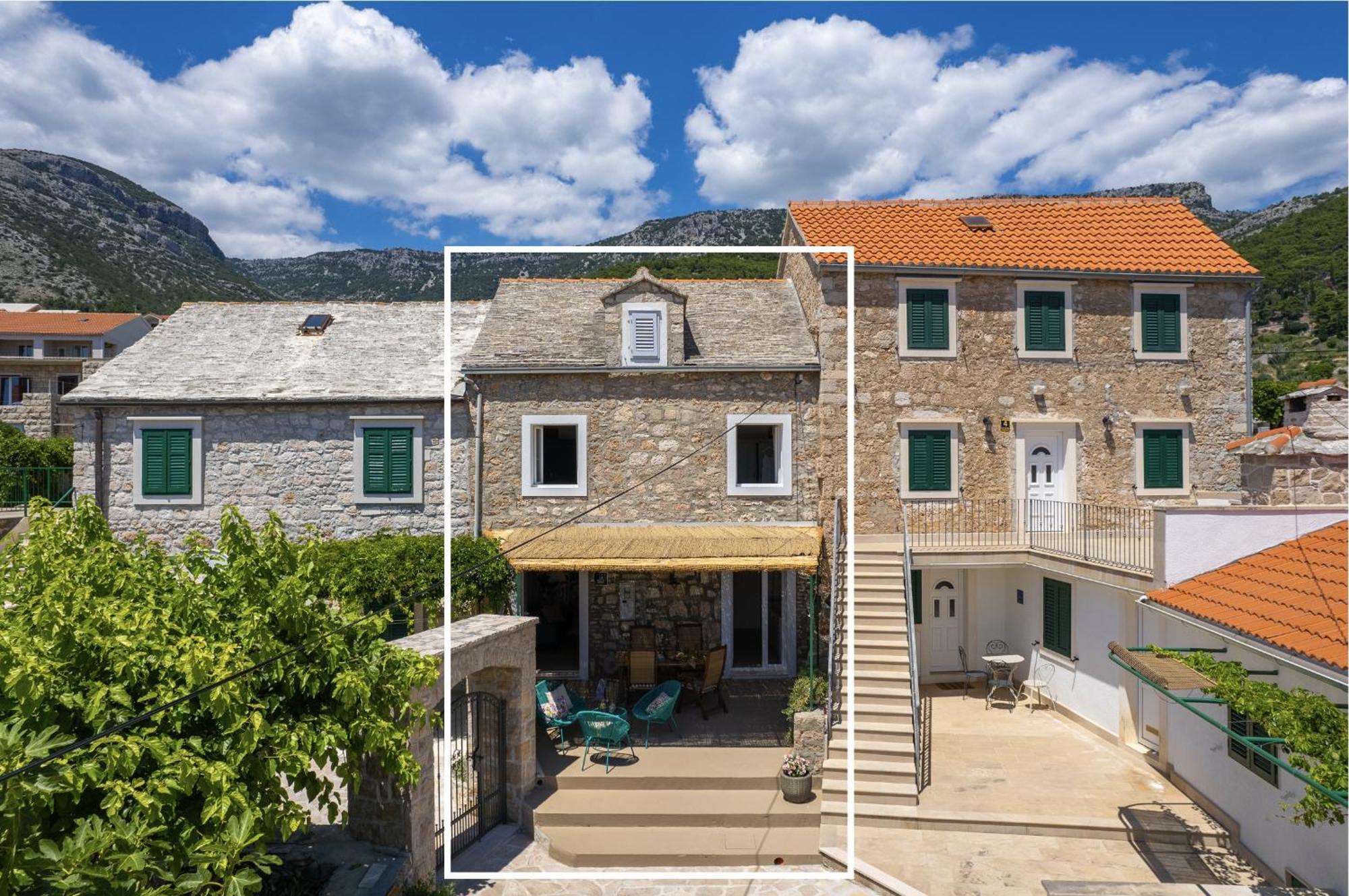 Nona VI - Boutique Stone House Villa Bol Buitenkant foto